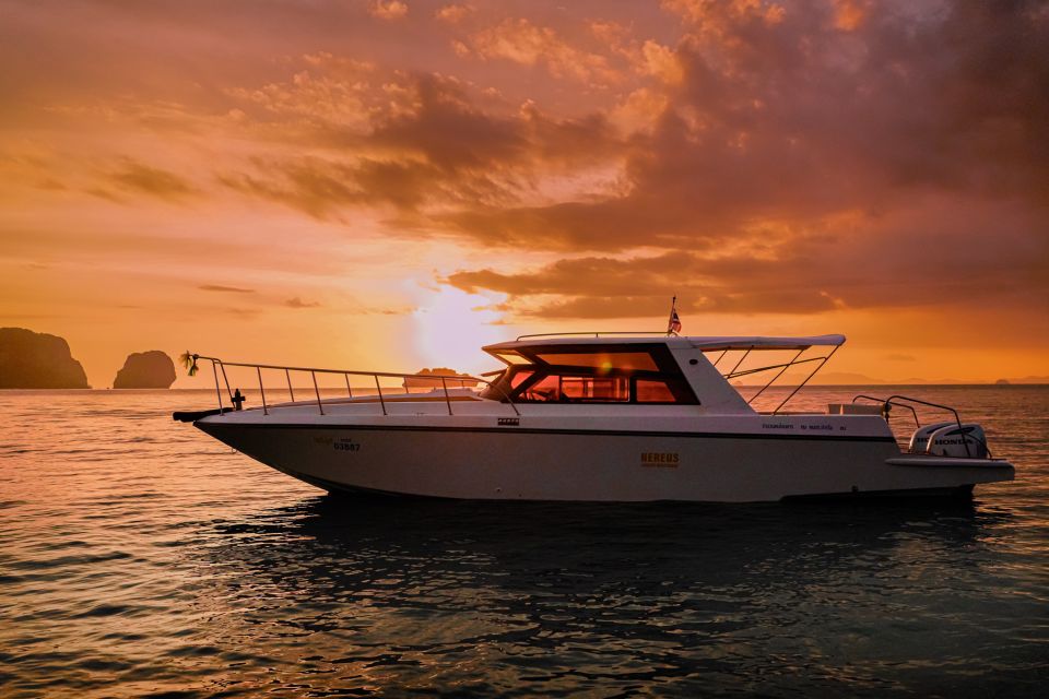 Krabi: Private 4 Islands & Sunset Dinner Luxury Speedboat - Tour Information