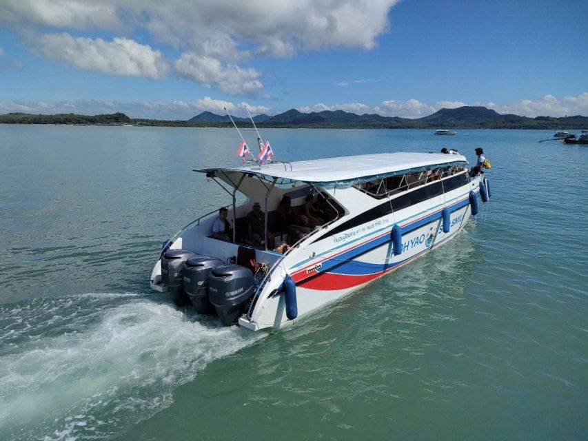 Krabi: Speed Boat Transfer to Koh Yao - Inclusions