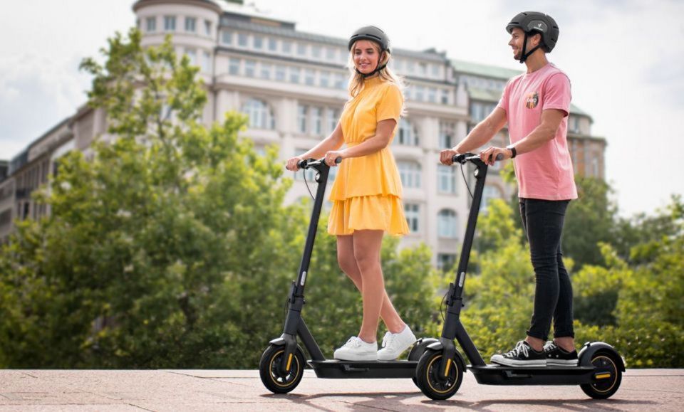 Krakow: 30 Min, 60 Min, 120 Min E-Scooter Rental - English-Speaking Instructor and Group Size