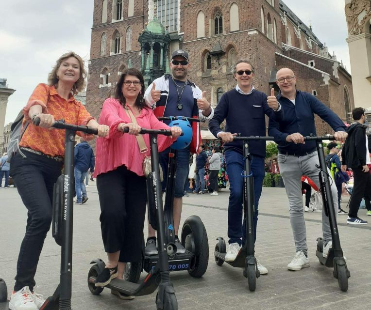 Krakow: Full Tour, Old Town and Jewish Quarter Scooter Tour - Tour Experience