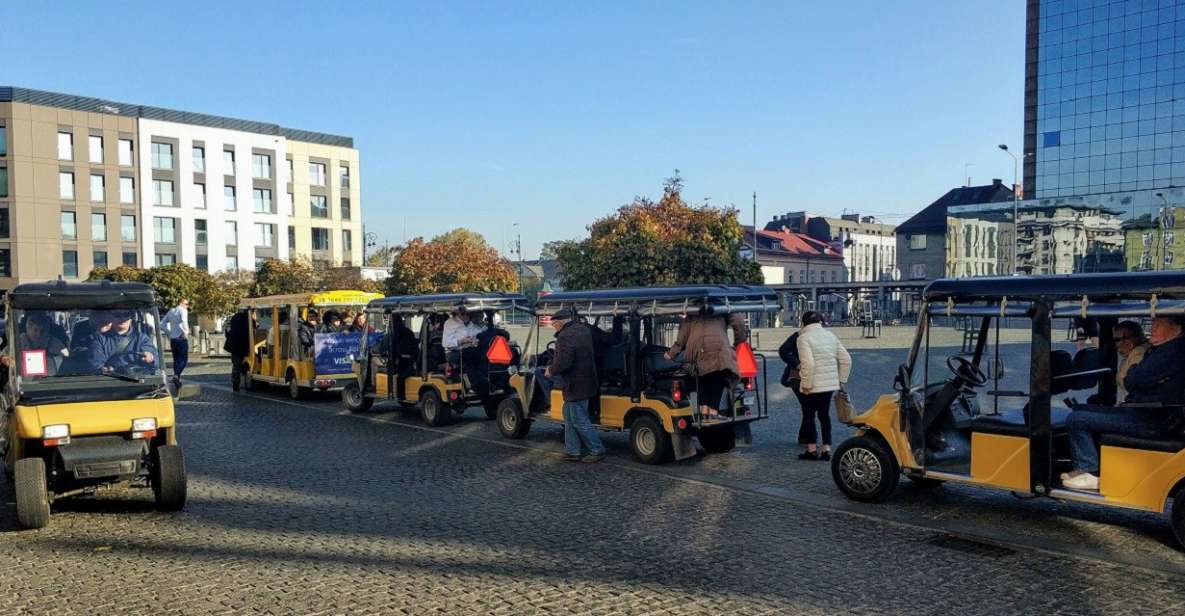 Krakow: Jewish Quarter and Ghetto Sightseeing Golf Cart Tour - Experience Highlights