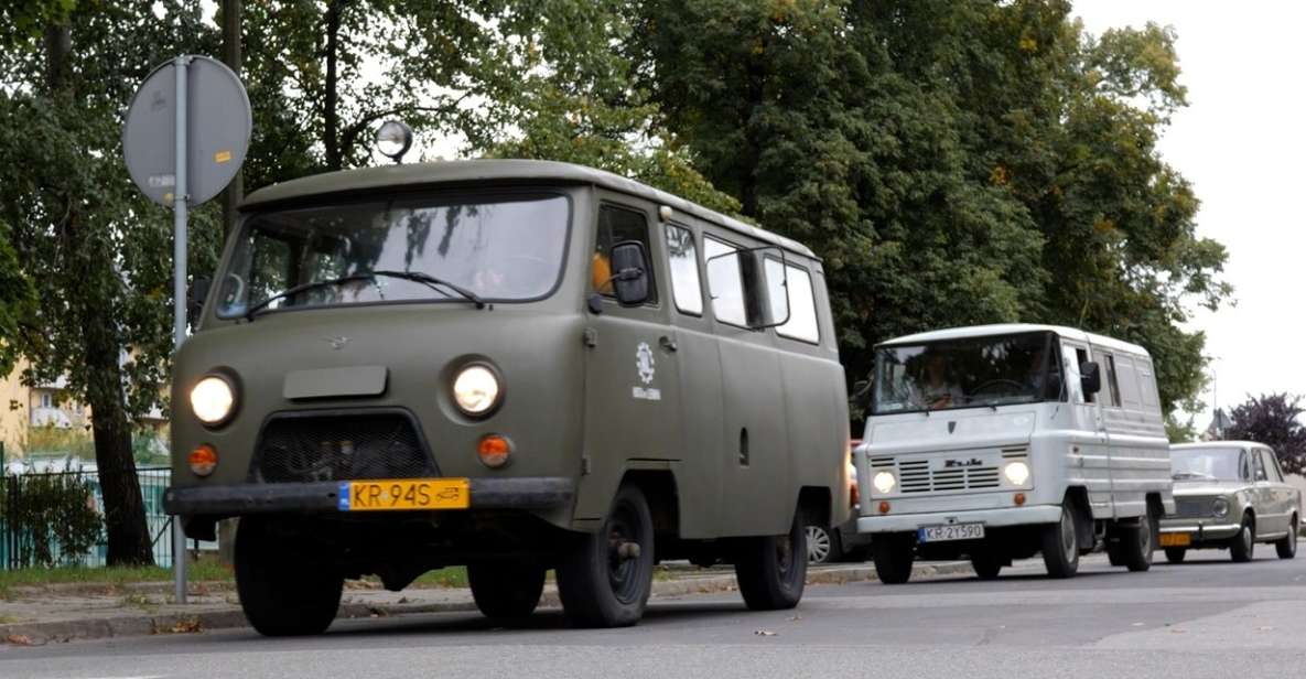 Krakow: Nowa Huta Guided Tour in Communist-Era Cars - Logistics and Scheduling