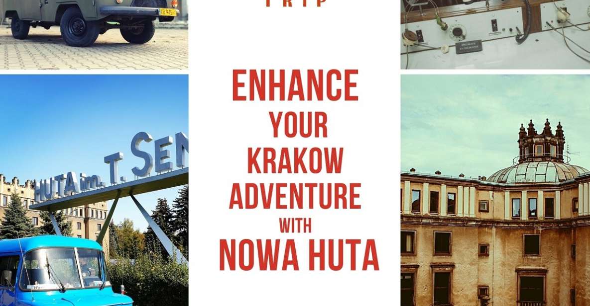 Krakow: Nowa Huta Retro Cars Ride and Cold War Era Tour - Meeting Point Options