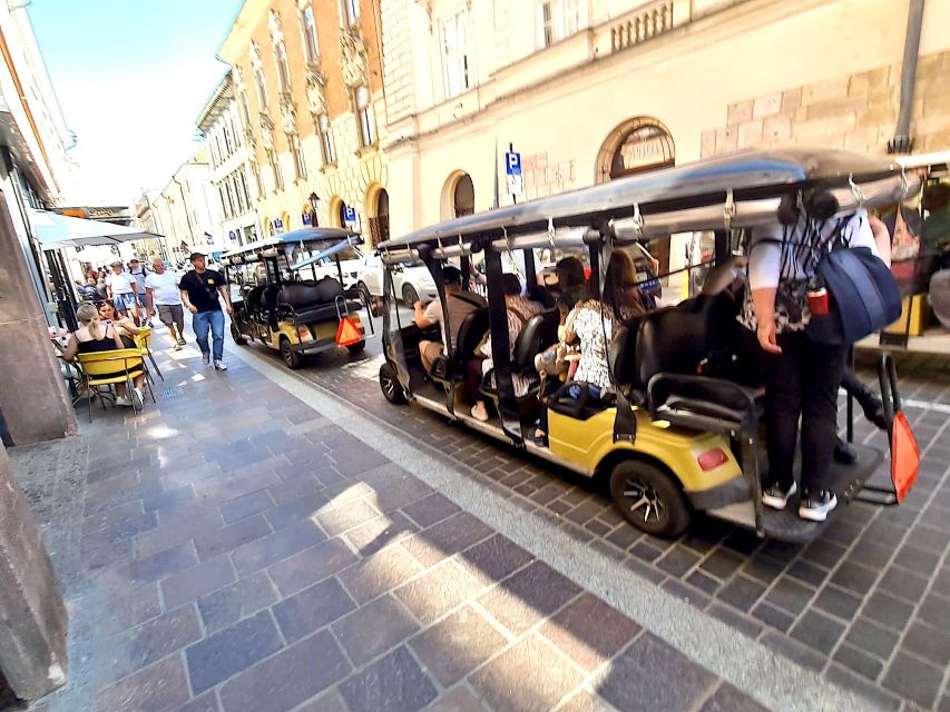 Krakow: Private Panoramic Tour by Golf Cart With Audio Guide - Tour Route and Highlights