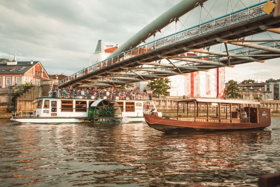 Krakow: Vistula Night Cruise by Gondola W/ Audio Commentary - Audio Commentary