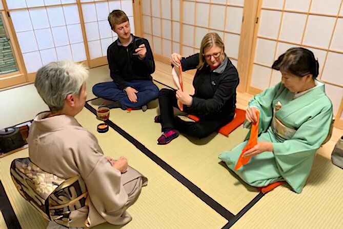 KYOTO Tea Ceremony With Kimono Near by Daitokuji - Logistics and Accessibility