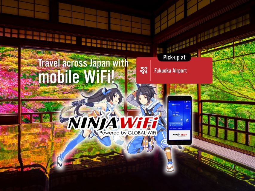 Kyushu: Fukuoka Airport WiFi Rental - User Experience