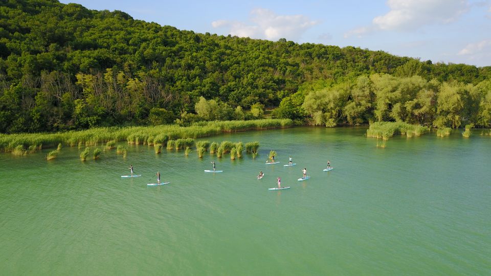 Lake Balaton: Paddle Board Tour of Tihany National Park - Location Information