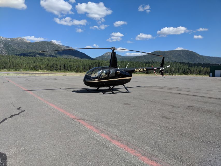 Lake Tahoe: Zephyr Cove Helicopter Flight - Booking Information