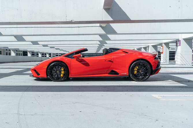 Lamborghini Huracan Spyder - Supercar Driving Experience in Miami - Drive Time Options