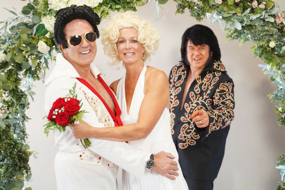 Las Vegas: Elvis Themed Wedding With Limousine - Highlights of the Package