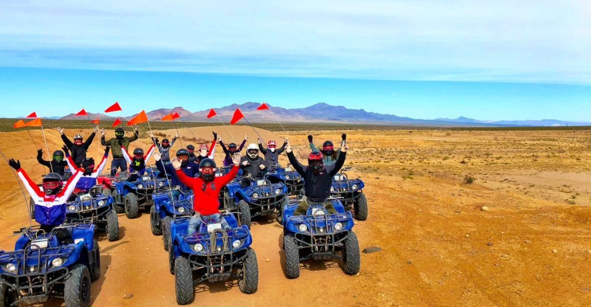 Las Vegas: Mojave Desert ATV Tour With Pick-Up - Inclusions