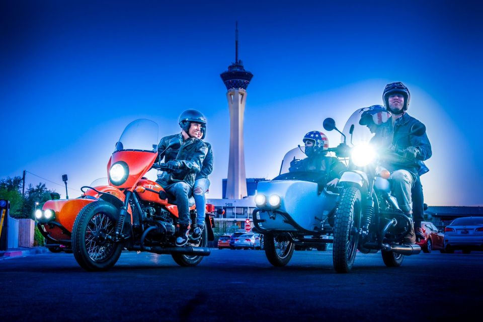 Las Vegas: Sidecar Tour of the Las Vegas Strip by Night - Highlights