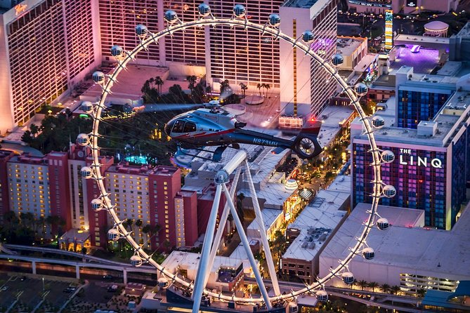 Las Vegas Strip Helicopter Night Flight With Optional Transportation - Cancellation Policy Details