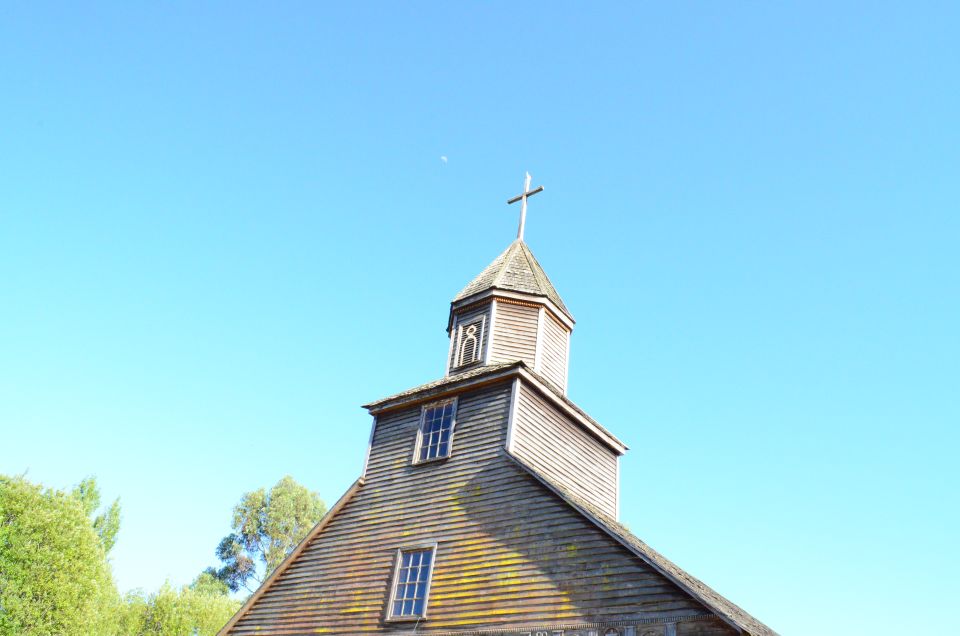 Lemuy Island: Churches And Trees In Chiloé.