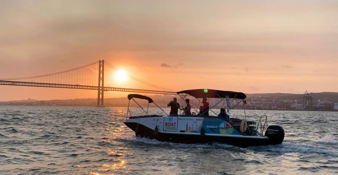 Lisbon: 2-Hour Private Boat Tour With 6 Bottles of Champagne - Inclusions and Amenities