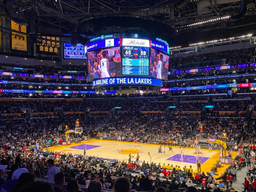 Los Angeles: Los Angeles Lakers Basketball Game Ticket - Inclusions