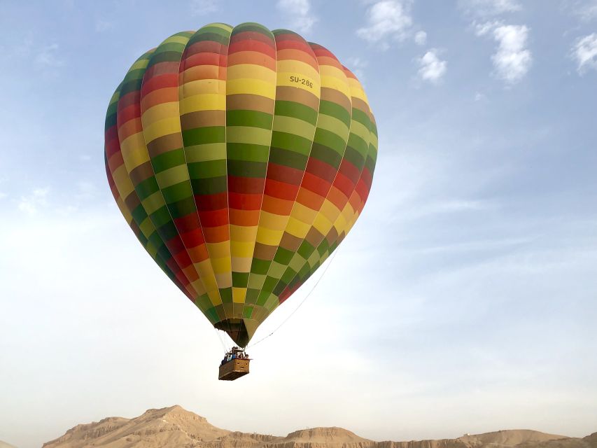 Luxor: Hot Air Balloon Ride Over Temple of Hatshepsut - Pickup Inclusions