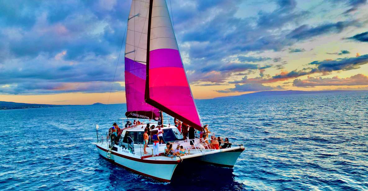 Maalaea Harbor: Sunset Sail and Whale Watching With Drinks - Starting Location & Activities