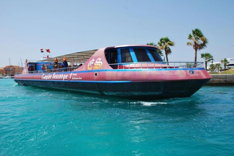 Makadi Bay: Glass Boat and Parasailing With Watersports - Booking Information Details