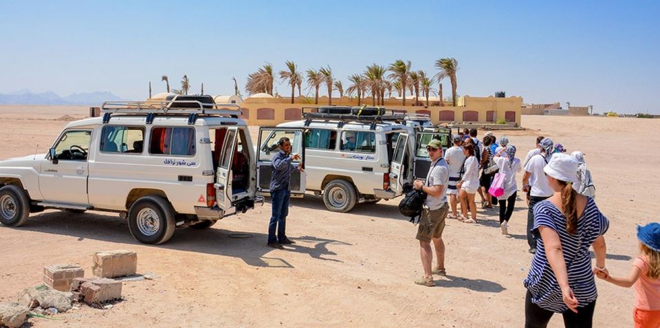 Makadi Bay: Mega Tour Jeep, ATV, Buggy, Camel, Dinner & Show - Tour Experience