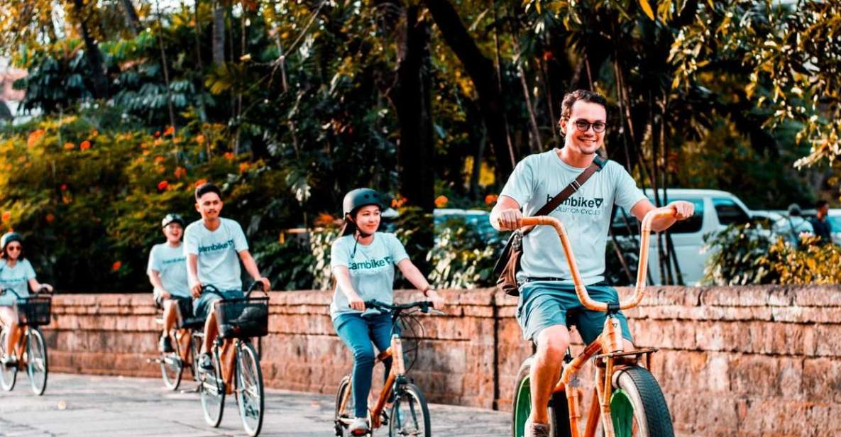 Manila: Guided Sunset Bamboo Bike Tour in Intramuros - Review Summary