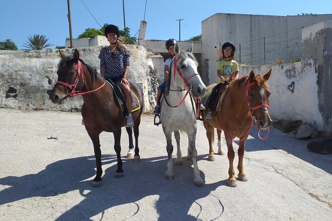 Megalochori Horseback Excursion  - Santorini - Meeting Point and Accessibility