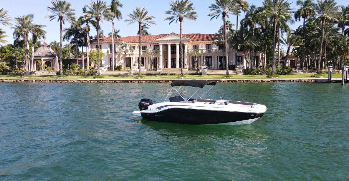 Miami Beach: Private Boat Tour Rental Charter - Activity Highlights