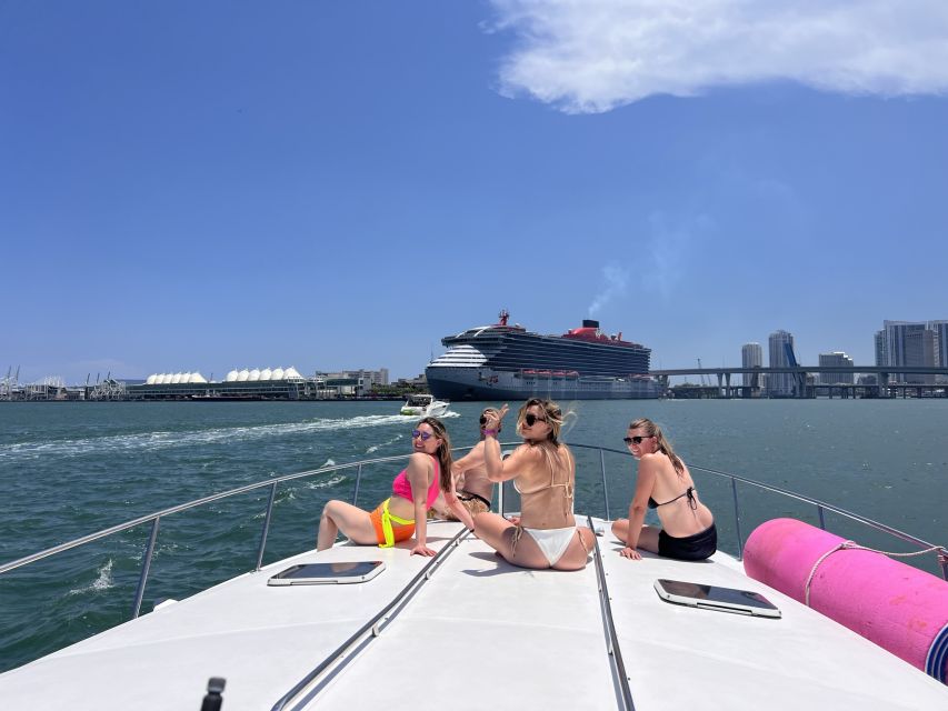 Miami Beach: Private Yacht Rental With Captain and Champagne - Miami Coast Sightseeing Journey