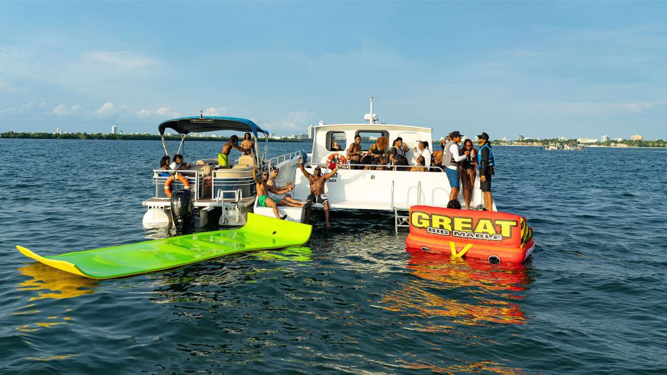 Miami: Day Boat Party With Jet Skis, Drinks, Music & Tubing - Important Details