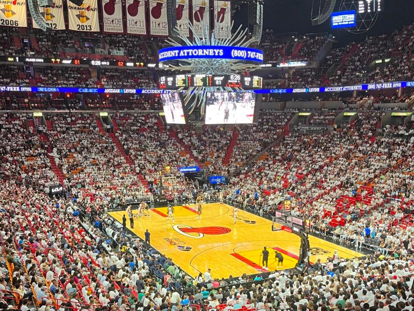 Miami: Miami Heat Basketball Game Ticket at Kaseya Center - Game Atmosphere