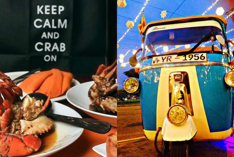 Ministry of Crab Three Course Meal With Colombo Tuktuk Tour - Meal Highlights