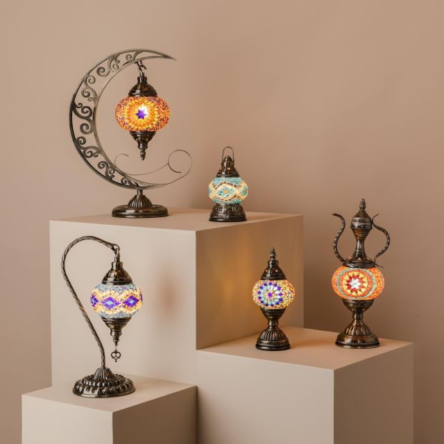 Mosaic Lamp Making Workshop in Tustin - Workshop Highlights