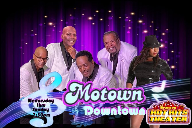 Motown Downtown Tribute Show in Branson - Ticket Pricing