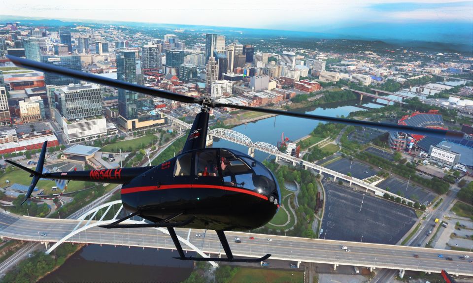 Nashville: Downtown Helicopter Experience - Participant Information