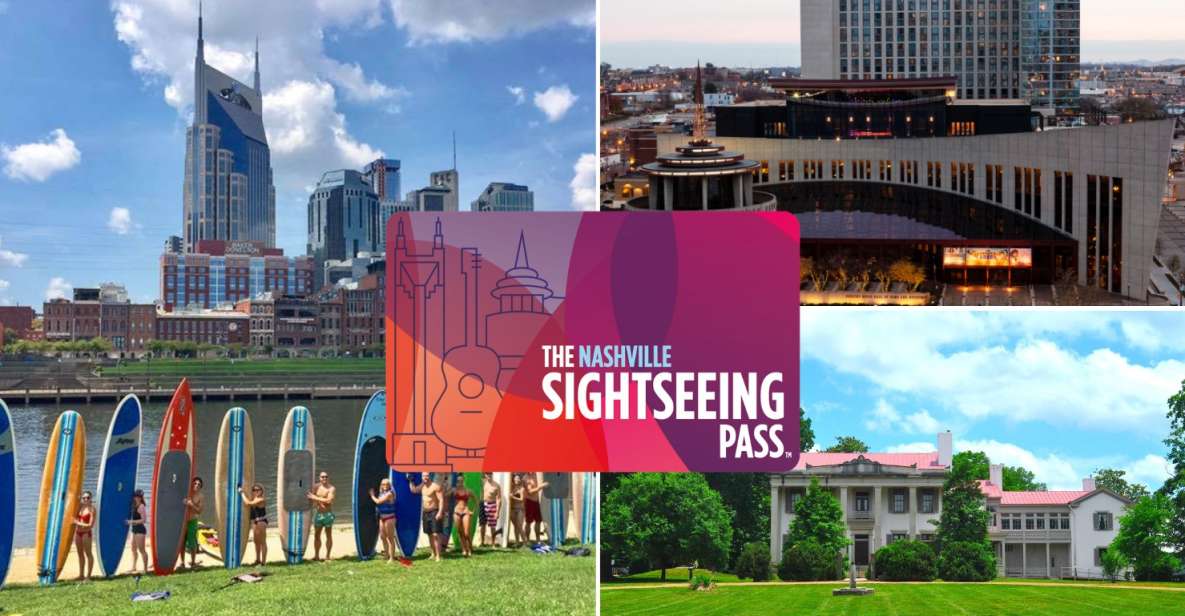 Nashville: Sightseeing Flex Pass - Product Inclusions Breakdown