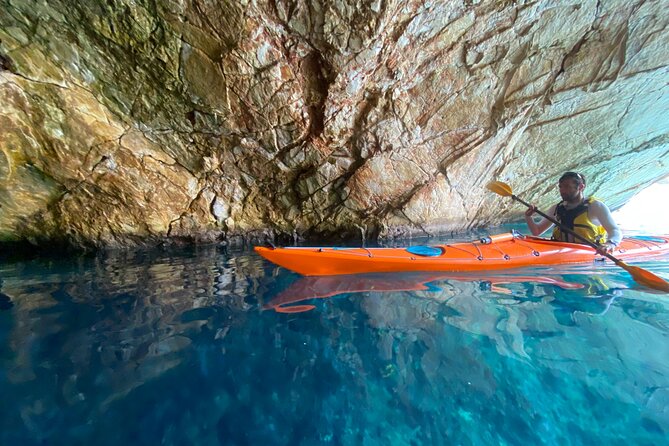 Naxos: Rhina Cave Sea Kayaking Tour - Booking Information