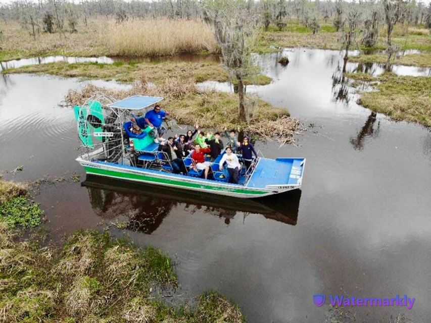 New Orleans: Airboat Swamp & City and Katrina Tour Combo - Pickup and Transportation Details