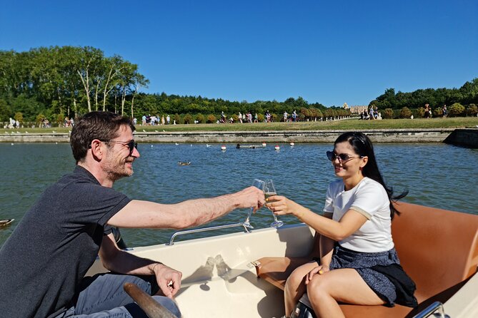 NEW Versailles Golf Cart Guided Tour Romantic Small Boat Escape With Champagne - Inclusions and Exclusions