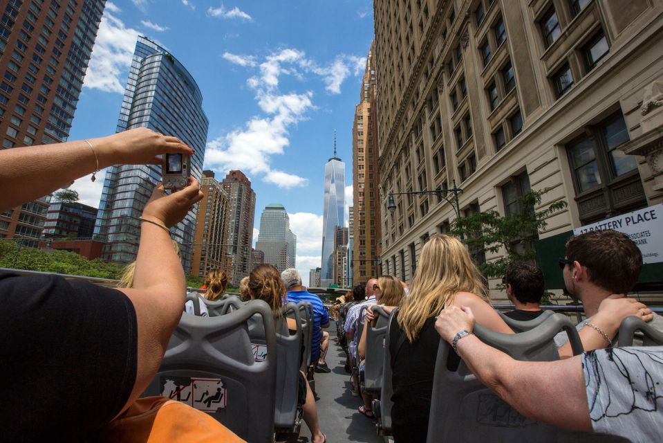 New York: Hop-on Hop-off Sightseeing Tour by Open-top Bus - Participant Information