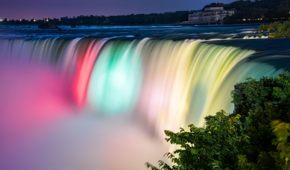 Niagara Falls at Night: Illumination Tour & Fireworks Cruise - Full Description