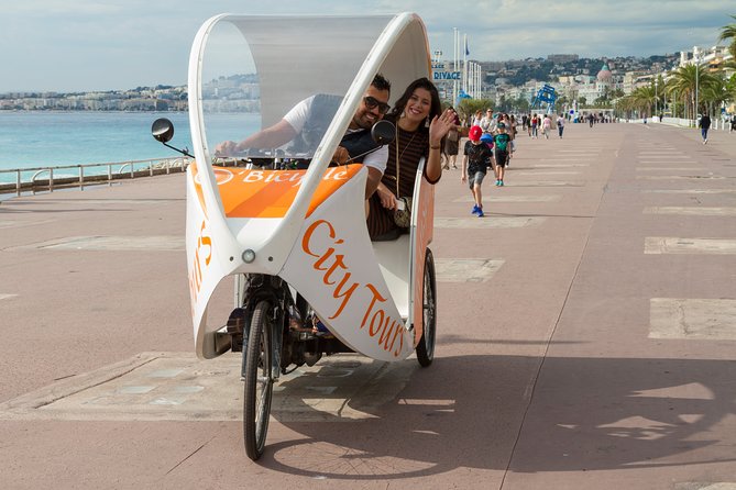 Nice Taxi Bike Guided Tour - Booking Information