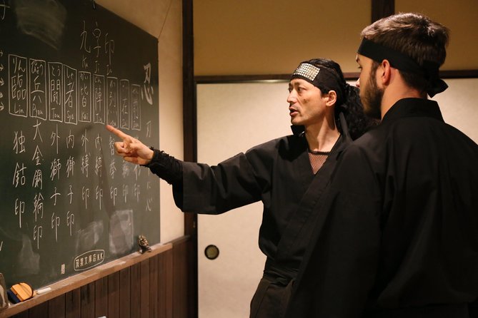 Ninja Hands-On 1-Hour Lesson in English at Kyoto - Entry Level - Lesson Activities