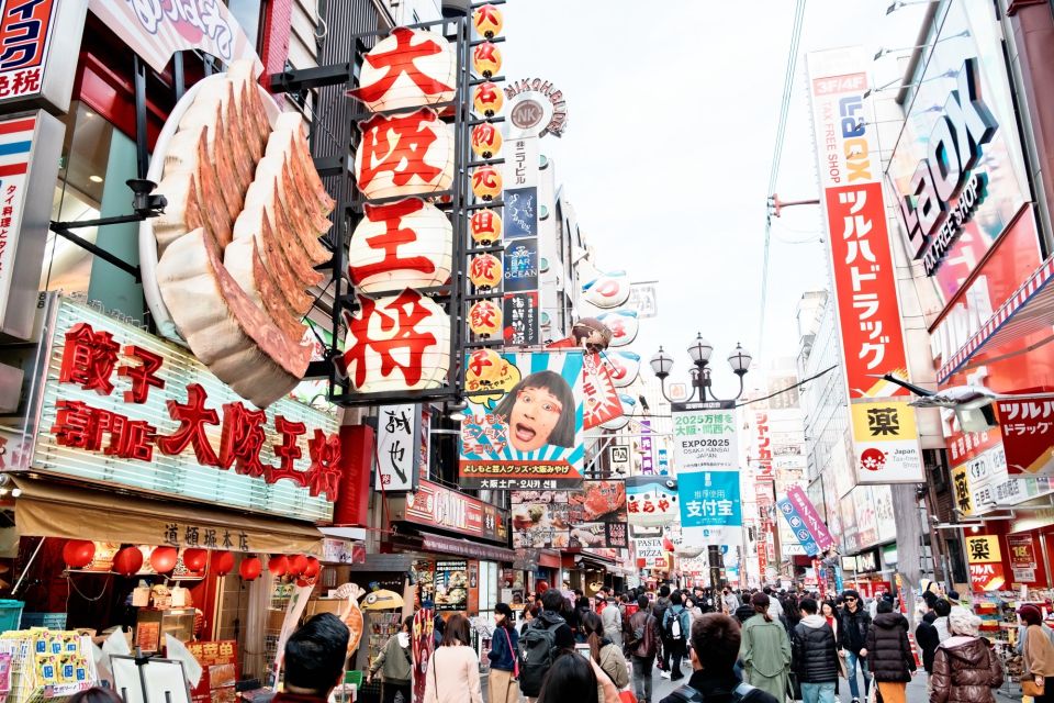 Osaka: Daytime Dotonbori Food Tour - Inclusions and Culinary Experiences