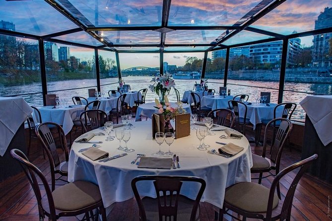 Paris 3-Course Gourmet Dinner and Sightseeing Seine River Cruise - Traveler Convenience