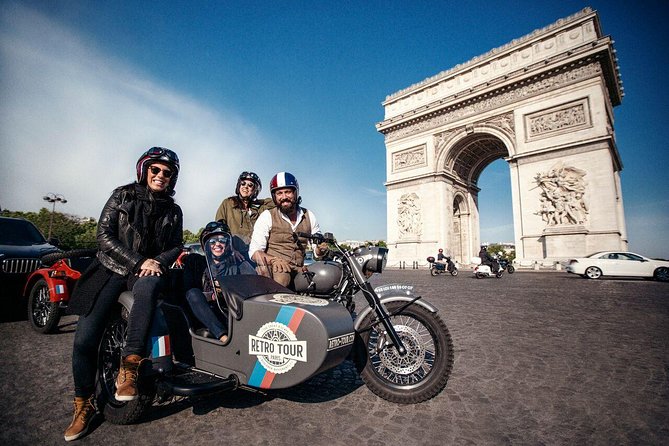 Paris Highlights City Tour on a Vintage Sidecar Motorcycle - Pricing and Inclusions