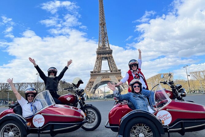 Paris Highlights Sidecar Tour - Tour Inclusions