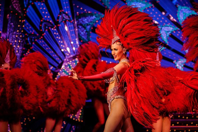 Paris Moulin Rouge Dinner Show With Transport - Show, Seating, and Dining Experience