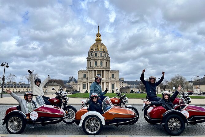 Paris Sidecar Tour: The Ultimate Monuments Experience - Convenient Pickup Options