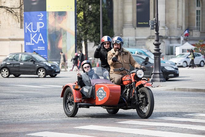 Paris Vintage Private City Tour on a Sidecar Motorcycle - Traveler Information